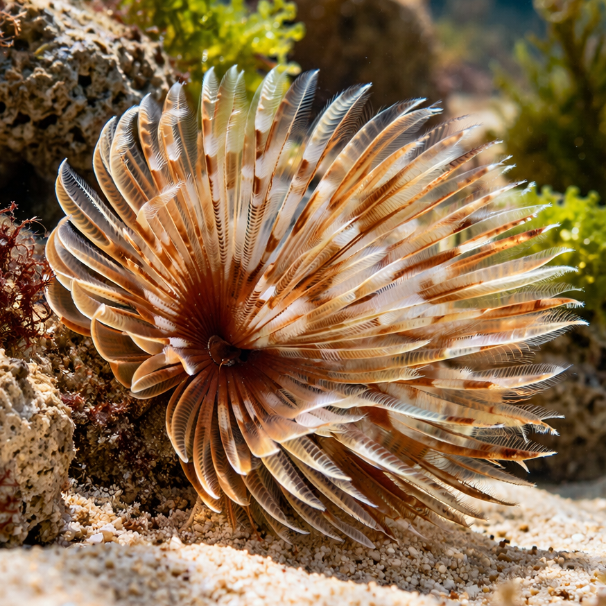 Cappuccino Crown Feather Duster