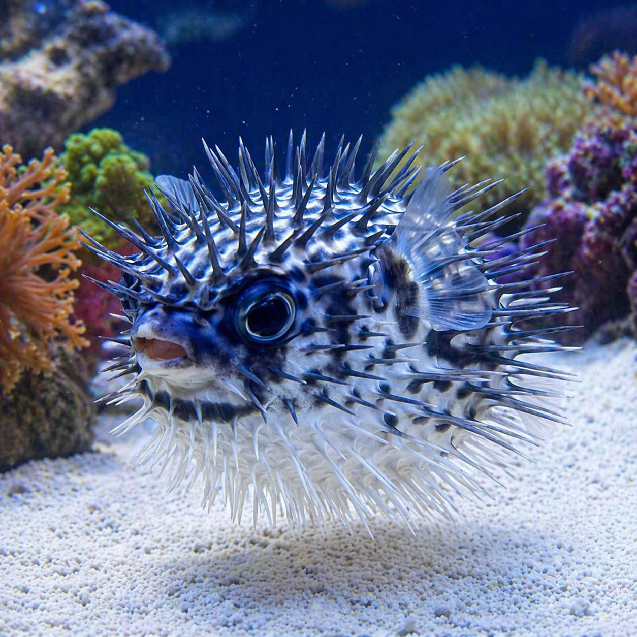 Blue Pelagic Puffer