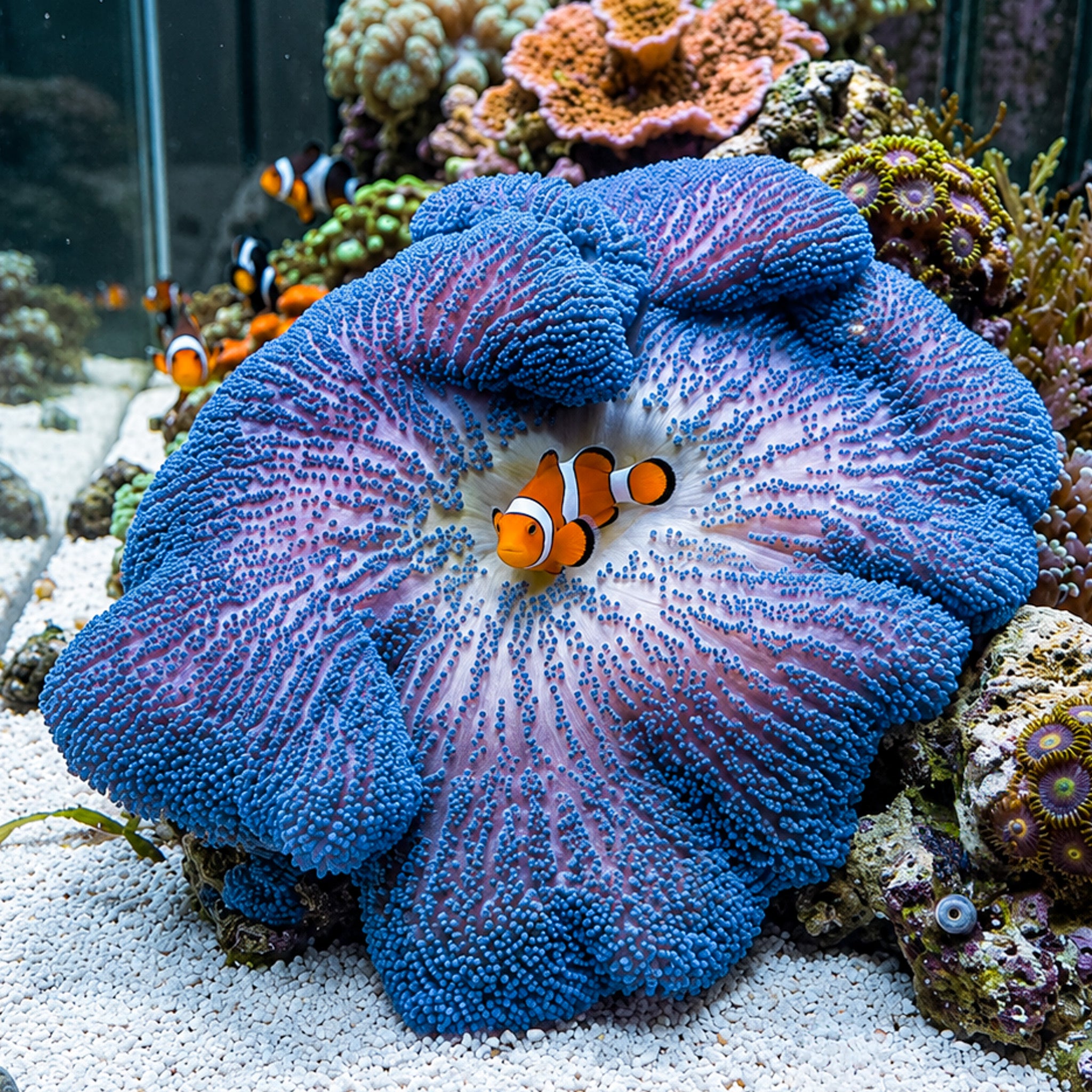 Blue Haddoni Carpet Anemone
