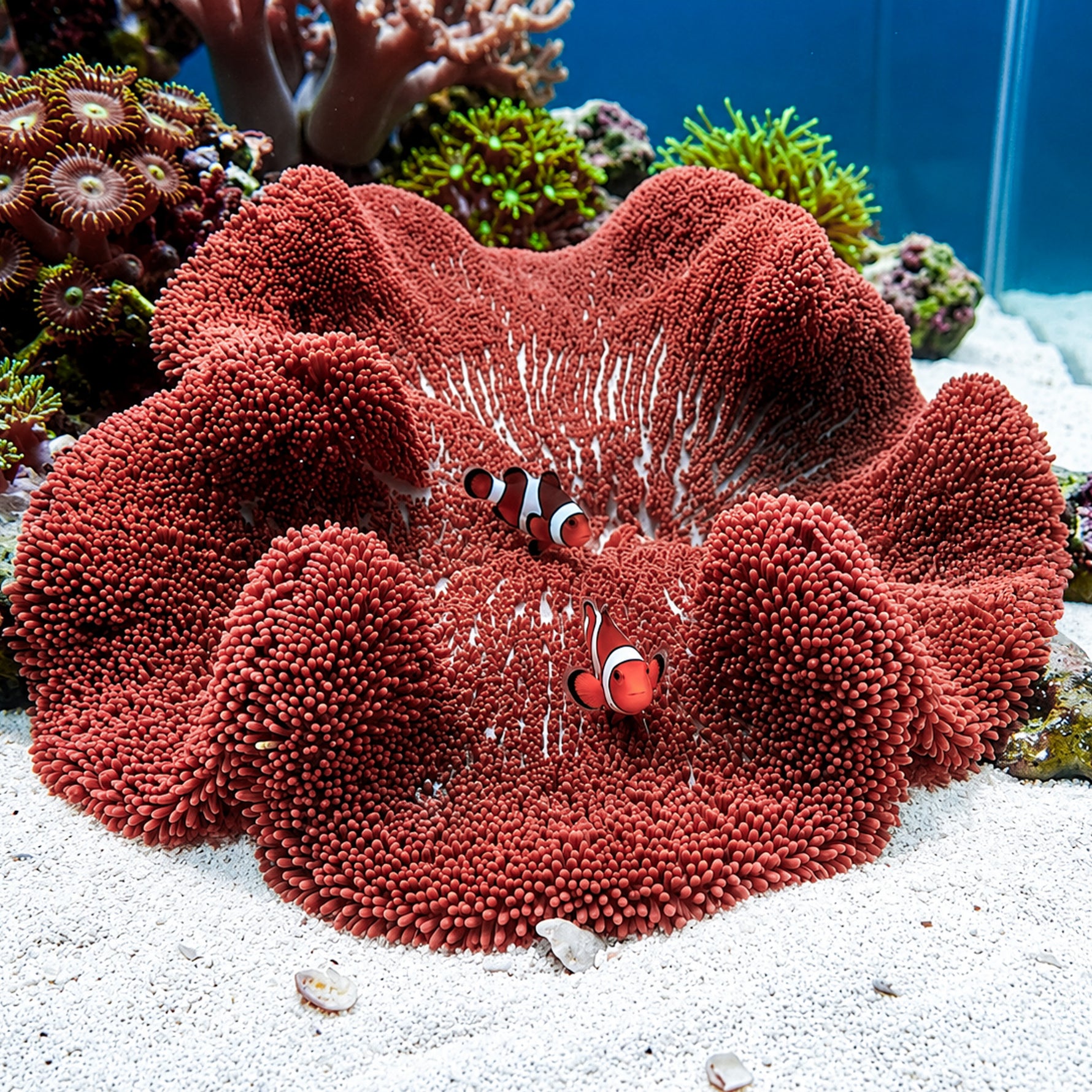 Red Haddoni Carpet Anemone
