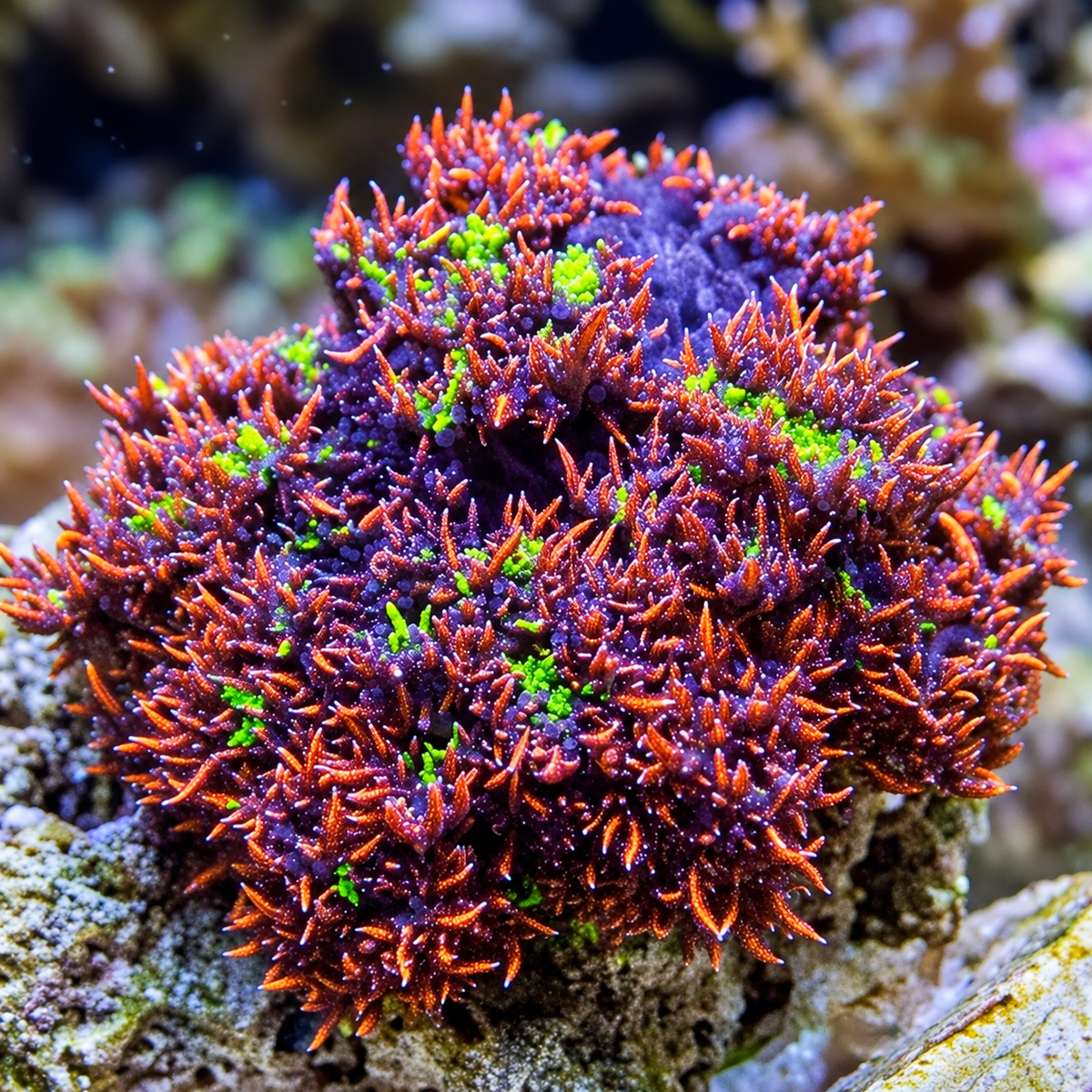 Ultra Rainbow Hell Fire Anemone