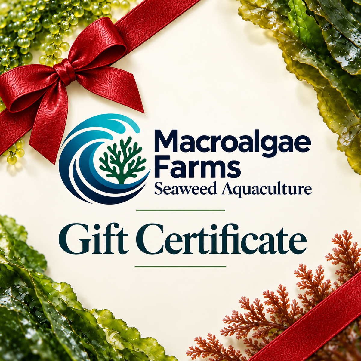 Macroalgae Farms Gift Certificate