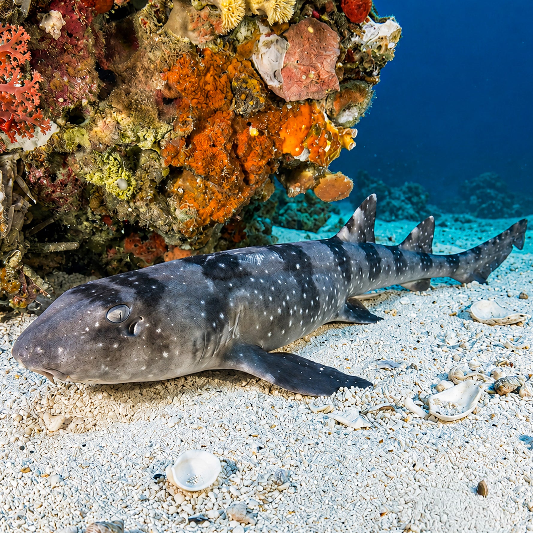 Whitespotted Bamboo Cat Shark