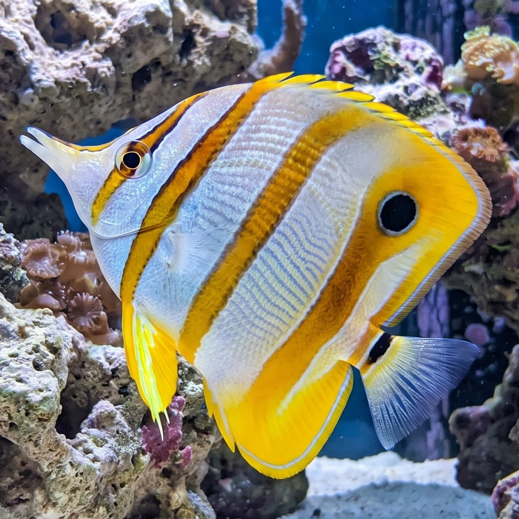 Copperband Butterfly Fish