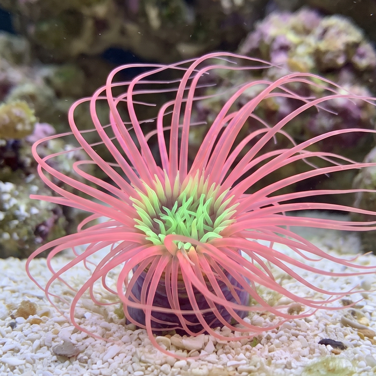 Pink Skittle Tube Anemone