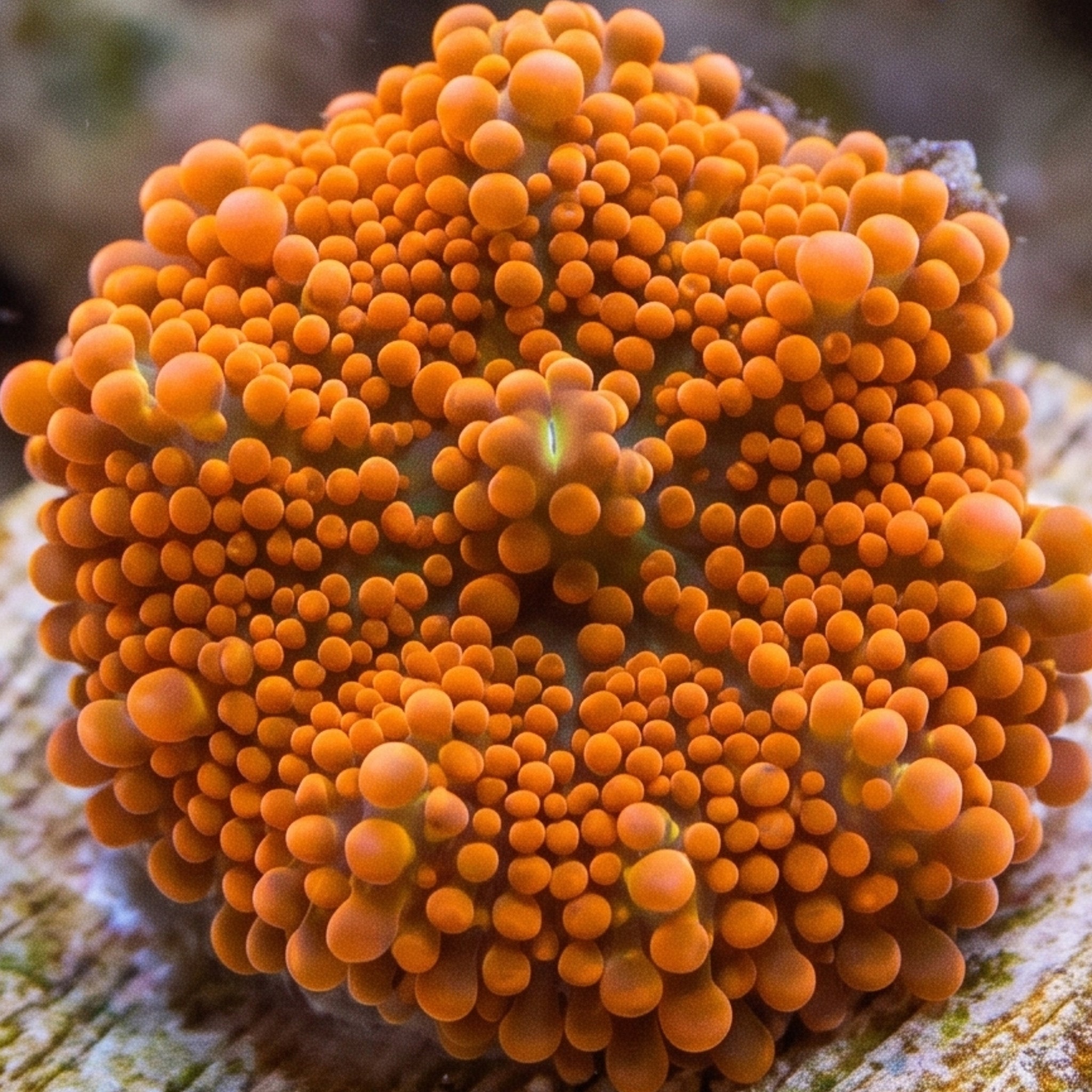 Bright Orange Yuma Mushroom