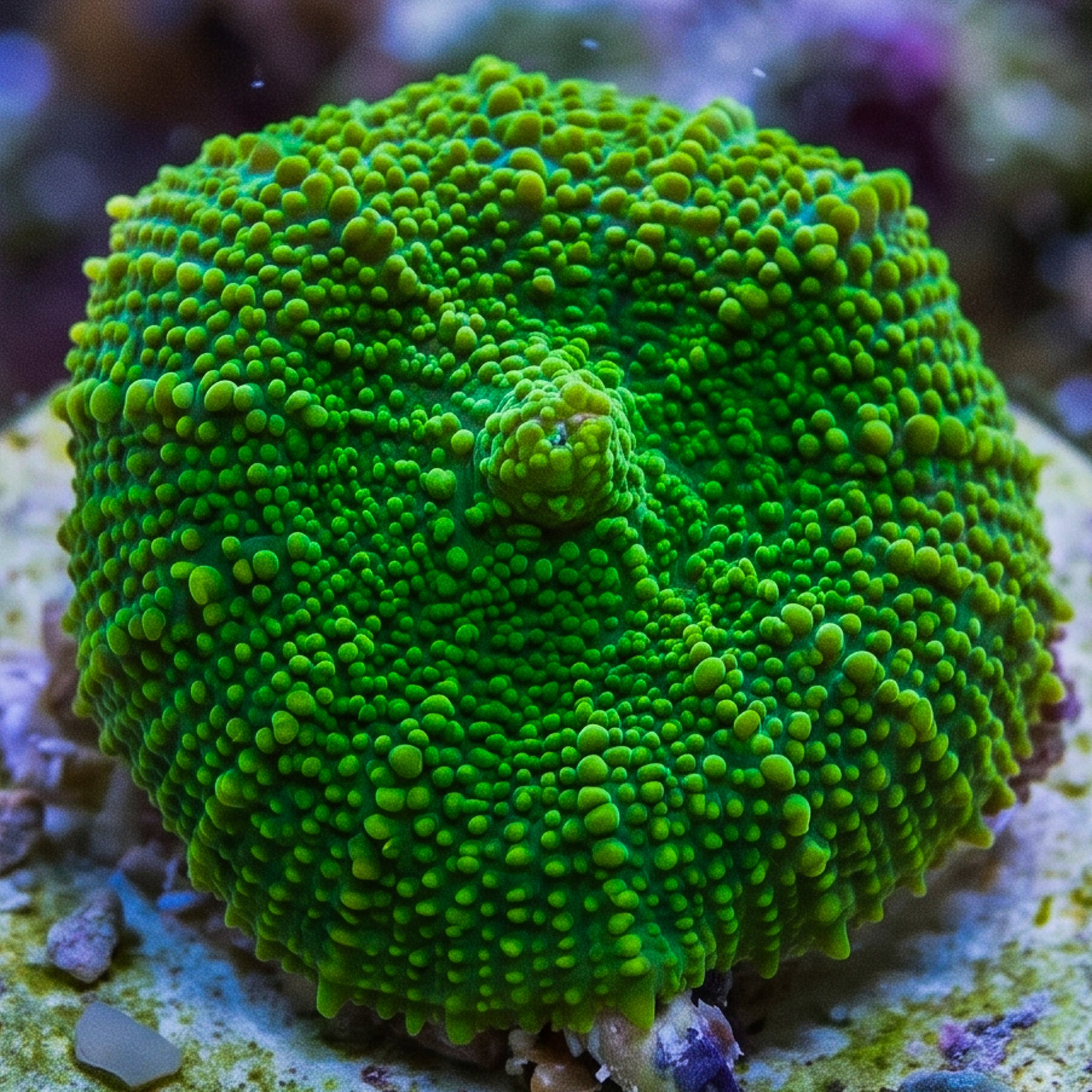 Green Rhodactis Mushroom