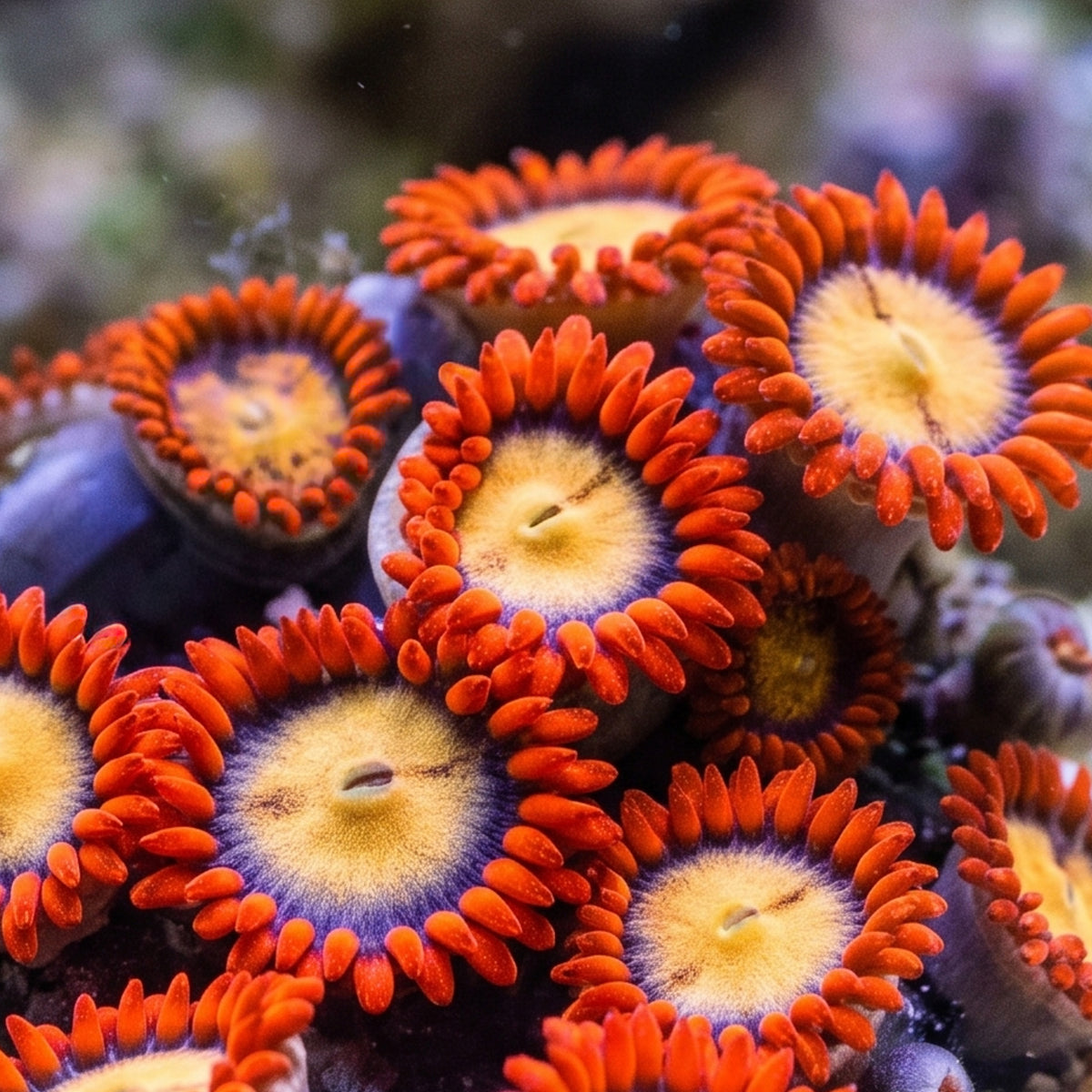 Hyper Bam Bam Zoanthid Colony